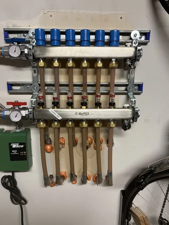 Plumber performing Leak Detection at a residential property in Ironton